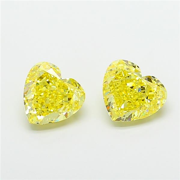 2.63 ct. heart Lab Grown Diamond front image