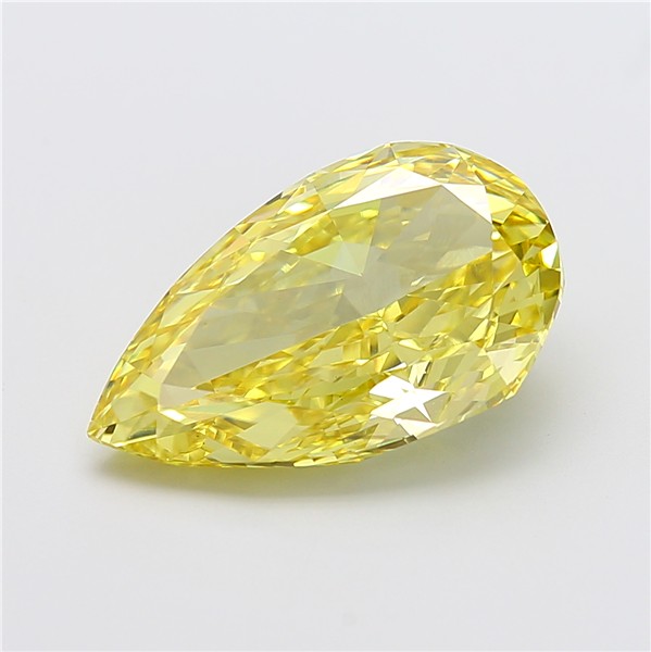 9.01 ct. pear Lab Grown Diamond front image