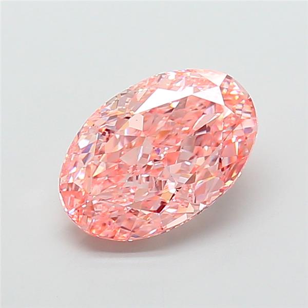 5.03 ct. oval Lab Grown Diamond front image