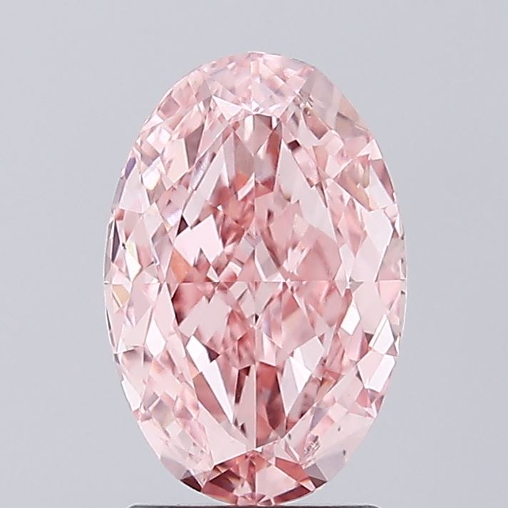 2.06 ct. oval Lab Grown Diamond front image