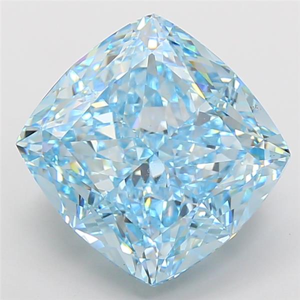 12.59 ct. cushion Lab Grown Diamond front image