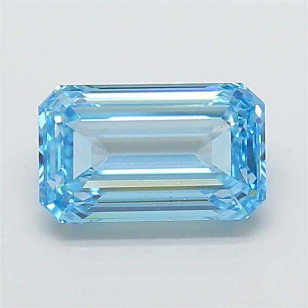 3.01 ct. emerald Lab Grown Diamond front image