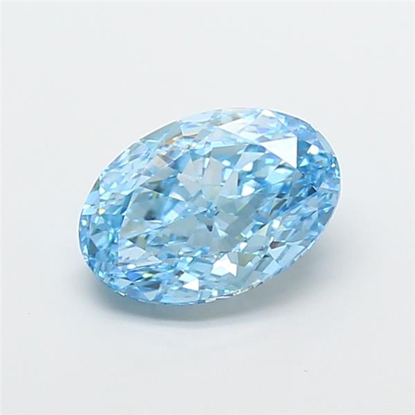 3.02 ct. oval Lab Grown Diamond front image