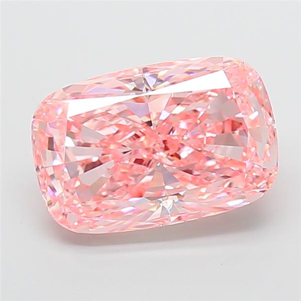 6.01 ct. cushion Lab Grown Diamond front image