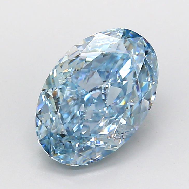 2.08 ct. oval Lab Grown Diamond front image