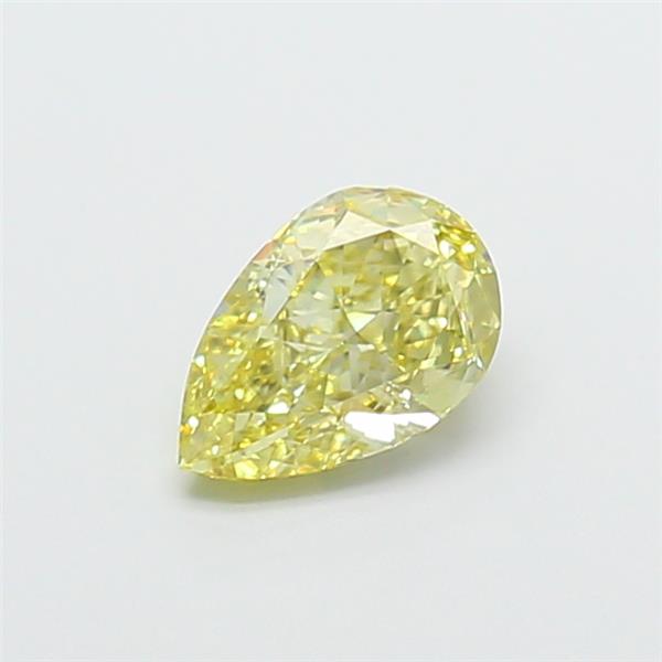 1.06 carat fancy  yellow VS1 EX Cut IGI pear diamond