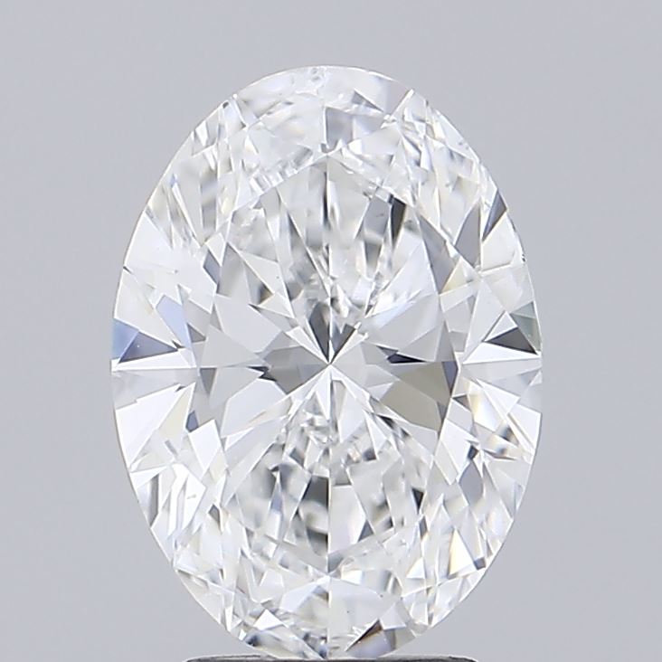 1.99 ct. oval Lab Grown Diamond front image