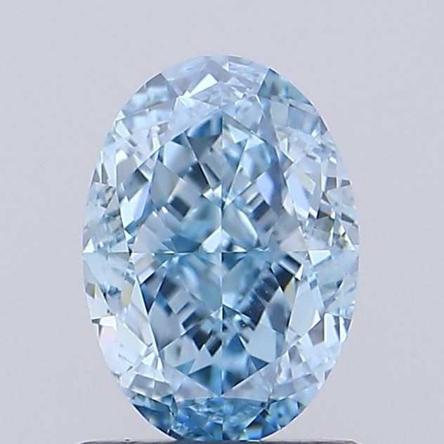 1.37 ct. oval Lab Grown Diamond front image