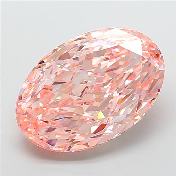 18.30 ct. oval Lab Grown Diamond front image