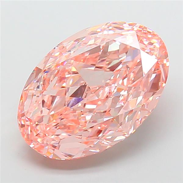 16.10 ct. oval Lab Grown Diamond front image