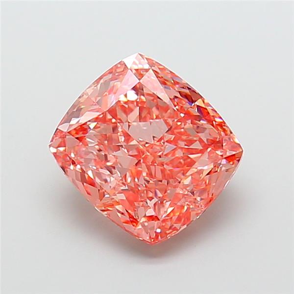 7.04 ct. cushion Lab Grown Diamond front image