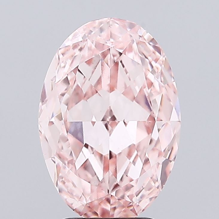 4.09 ct. oval Lab Grown Diamond front image