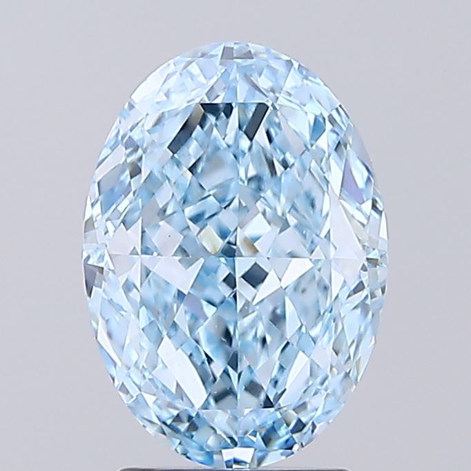 3.09 ct. oval Lab Grown Diamond front image