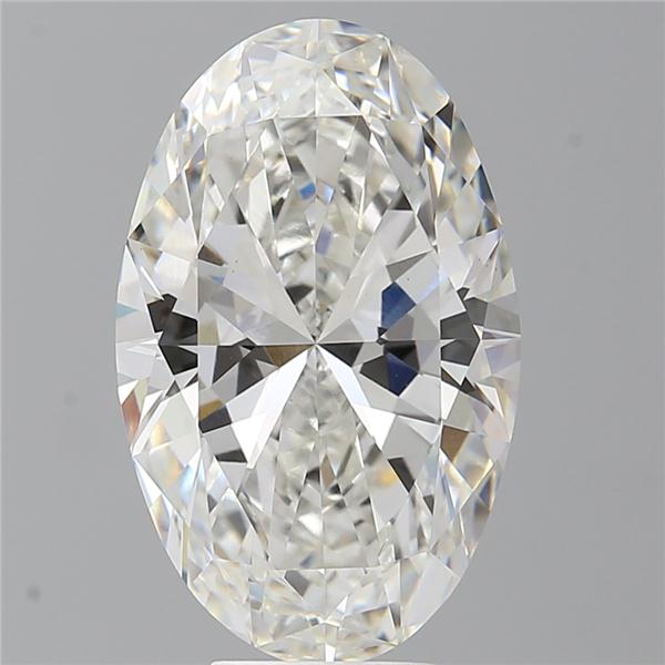 7.10 ct. oval Lab Grown Diamond front image