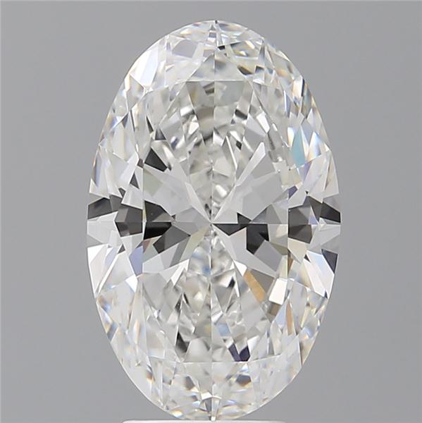 4.54 ct. oval Lab Grown Diamond front image