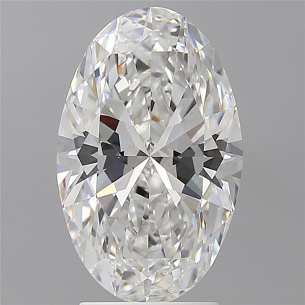 3.07 ct. oval Lab Grown Diamond front image