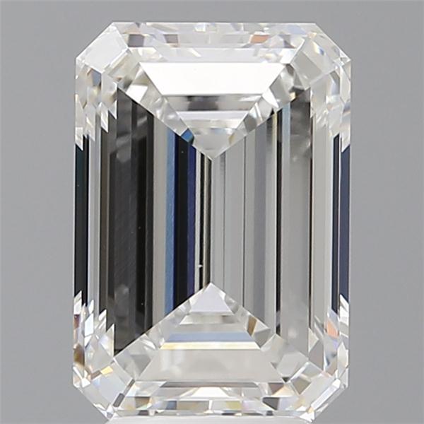 4.08 ct. emerald Lab Grown Diamond front image