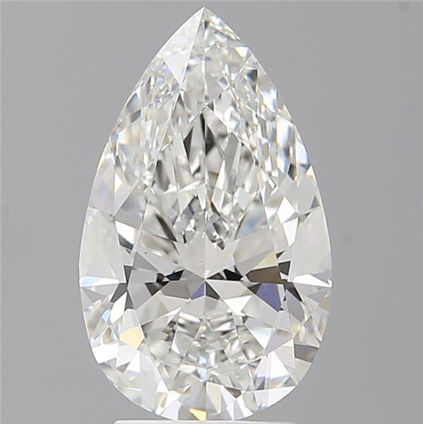3.50 ct. pear Lab Grown Diamond front image