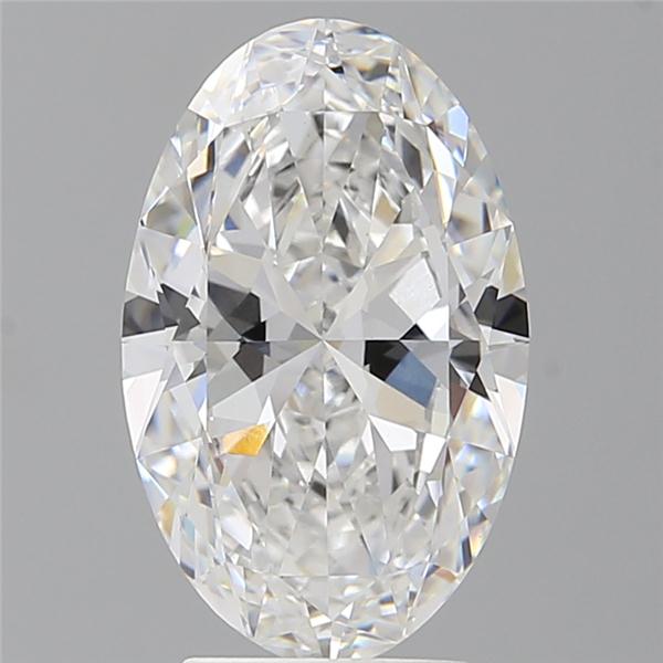 3.51 ct. oval Lab Grown Diamond front image