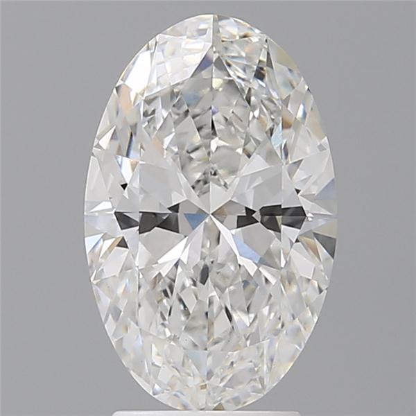 3.02 ct. oval Lab Grown Diamond front image