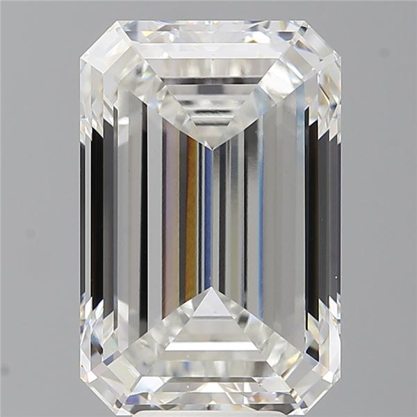 8.99 ct. emerald Lab Grown Diamond front image