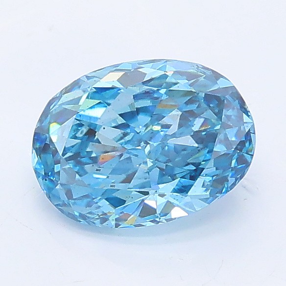 1.10 ct. oval Lab Grown Diamond front image