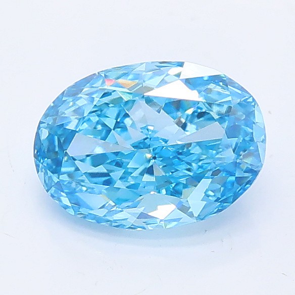 1.02 ct. oval Lab Grown Diamond front image