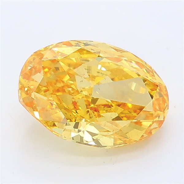 2.02 ct. oval Lab Grown Diamond front image