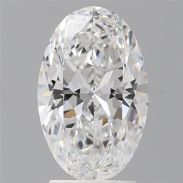 2.57 ct. oval Lab Grown Diamond front image