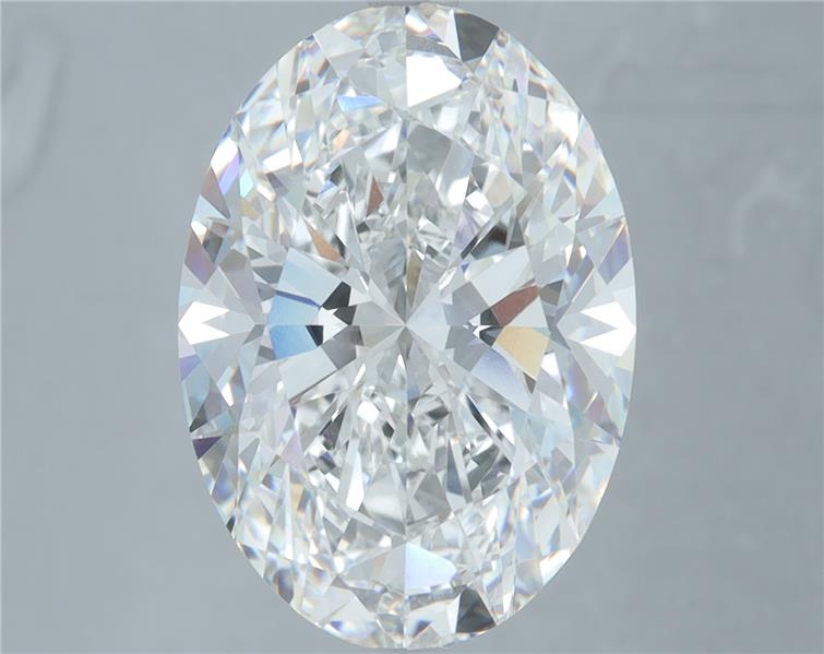 7.03 ct. oval Lab Grown Diamond front image