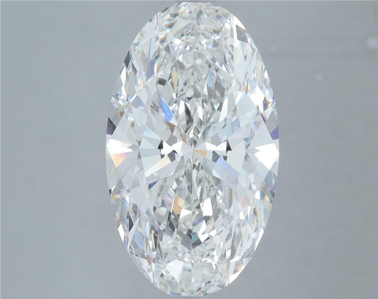 5.02 ct. oval Lab Grown Diamond front image