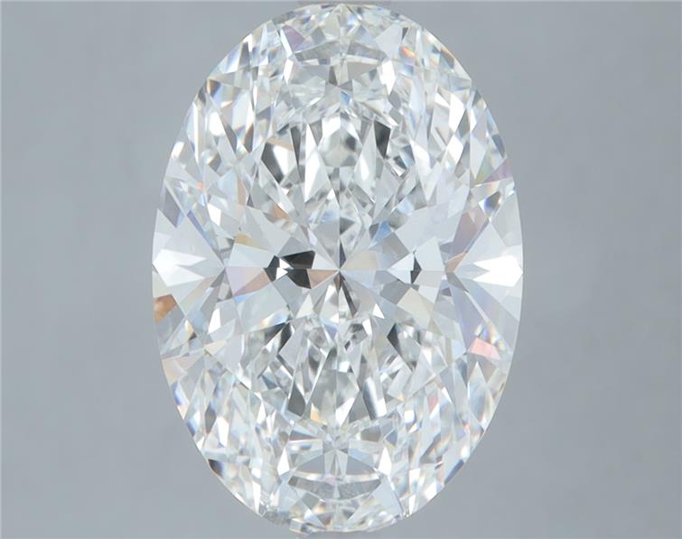 5.04 ct. oval Lab Grown Diamond front image