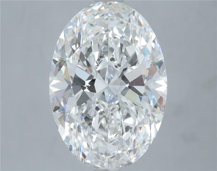 5.21 ct. oval Lab Grown Diamond front image