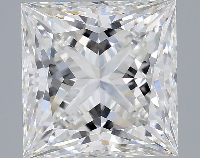 3.05 ct. princess Lab Grown Diamond front image
