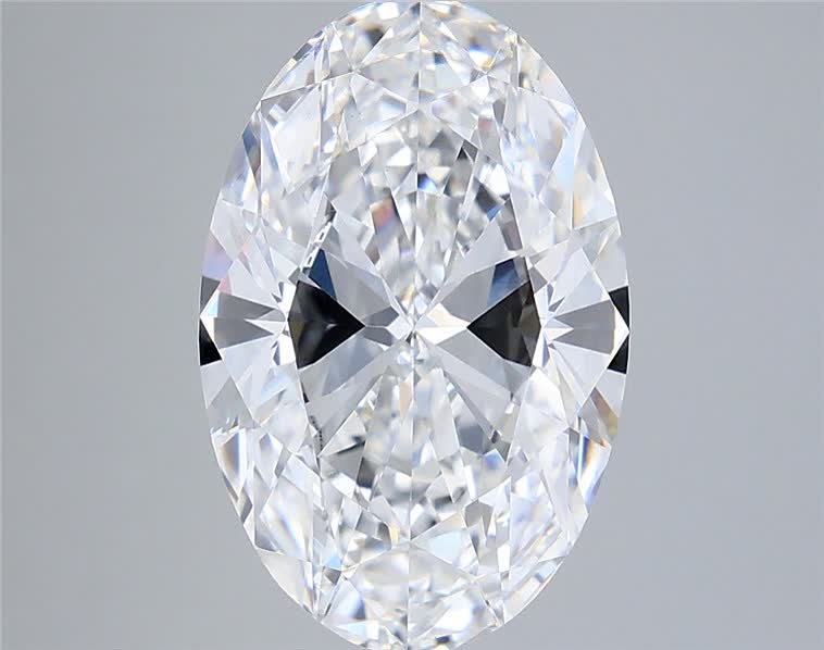 4.06 ct. oval Lab Grown Diamond front image