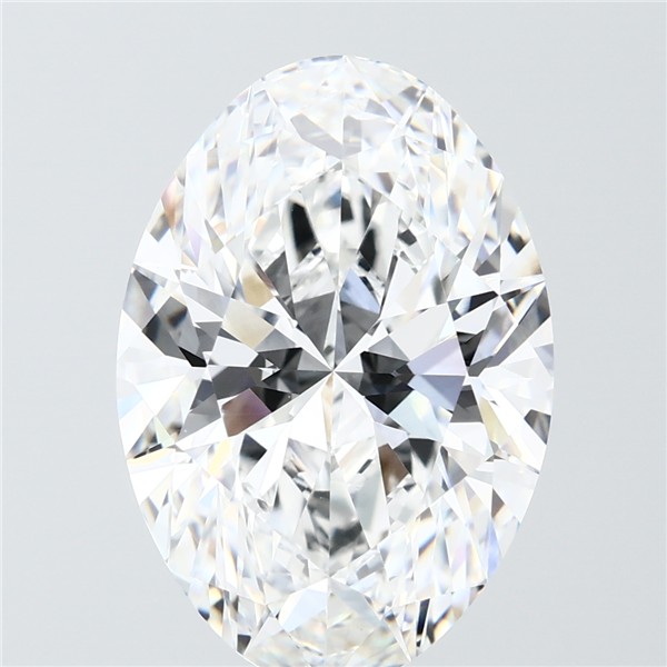 8.06 ct. oval Lab Grown Diamond front image