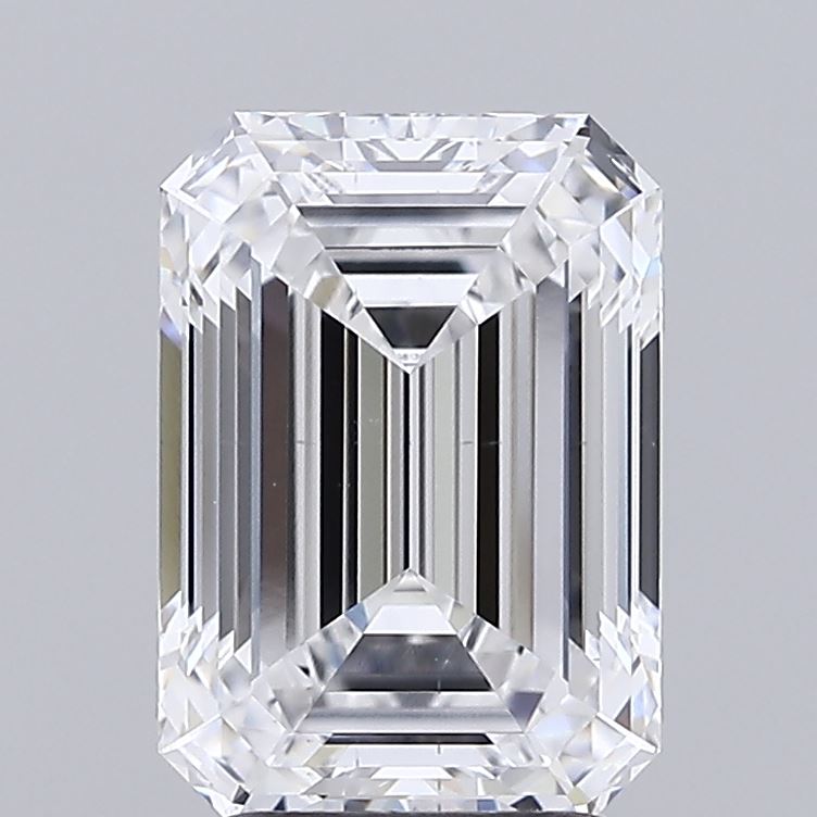 3.07 ct. emerald Lab Grown Diamond front image