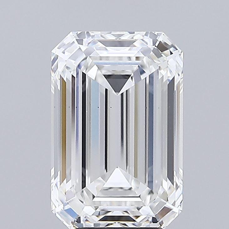 5.02 ct. emerald Lab Grown Diamond front image