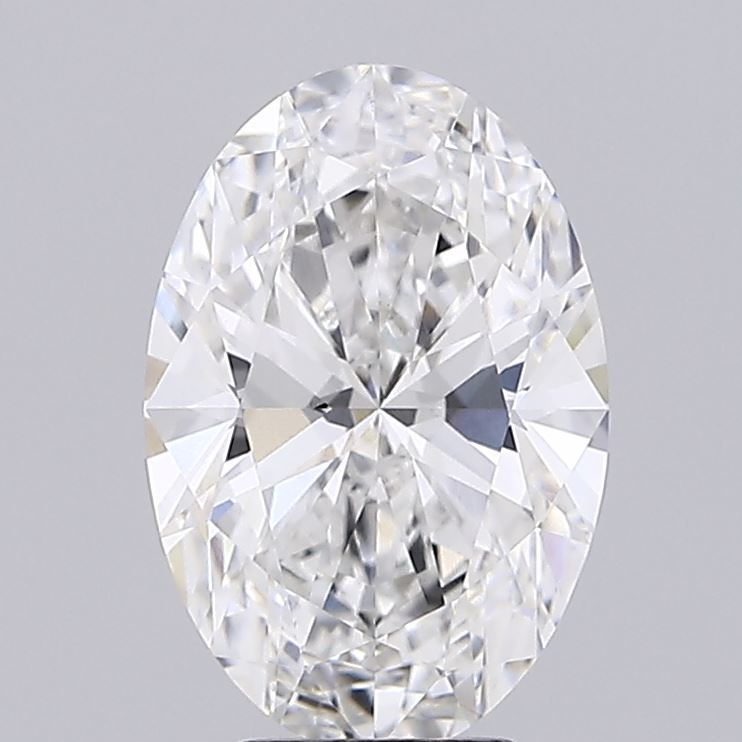 4.08 ct. oval Lab Grown Diamond front image