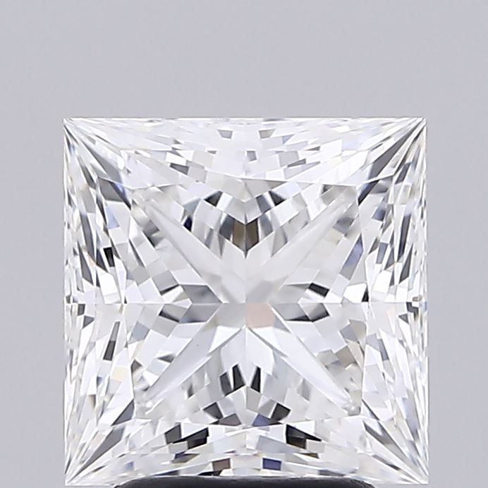 3.04 ct. princess Lab Grown Diamond front image