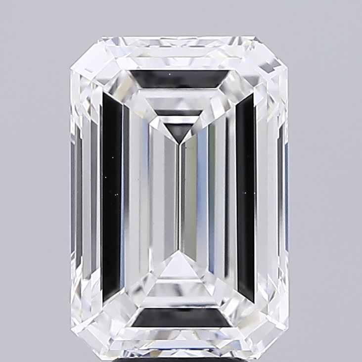 7.02 ct. emerald Lab Grown Diamond front image