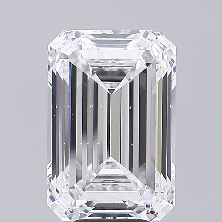 8.03 ct. emerald Lab Grown Diamond front image