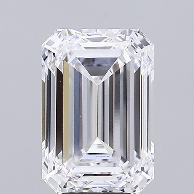 6.05 ct. emerald Lab Grown Diamond front image