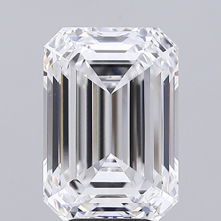 7.02 ct. emerald Lab Grown Diamond front image