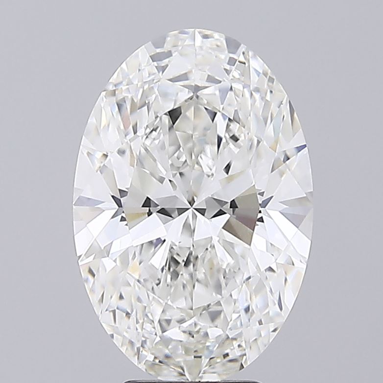 5.02 ct. oval Lab Grown Diamond front image