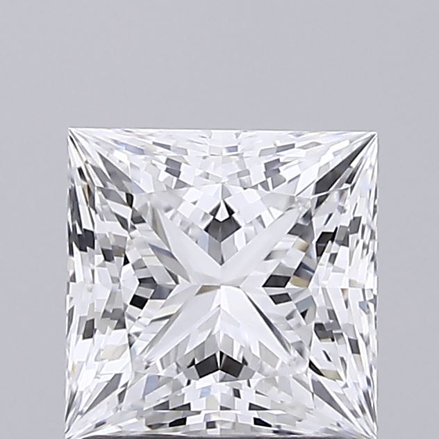 1.56 ct. princess Lab Grown Diamond front image