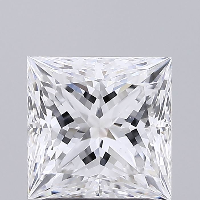 2.11 ct. princess Lab Grown Diamond front image