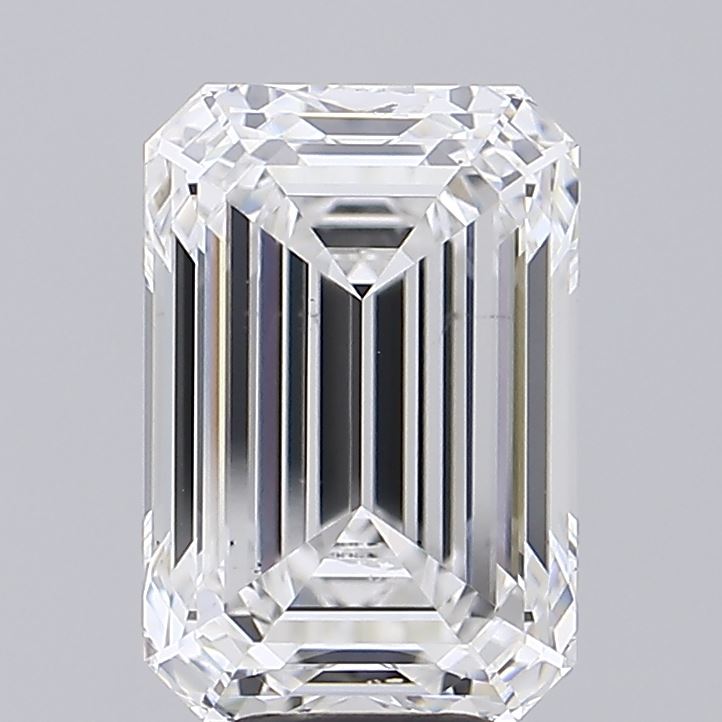 7.05 ct. emerald Lab Grown Diamond front image