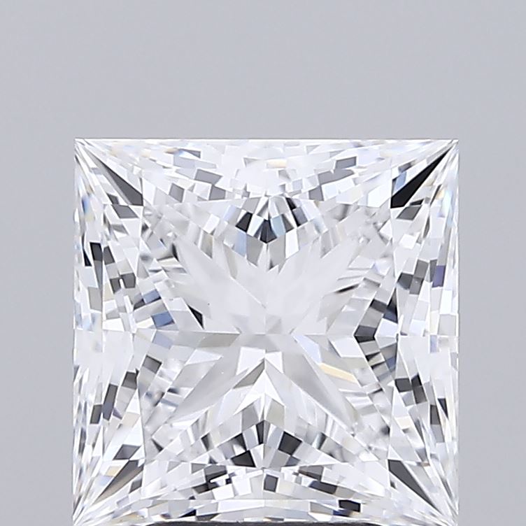 4.02 ct. princess Lab Grown Diamond front image