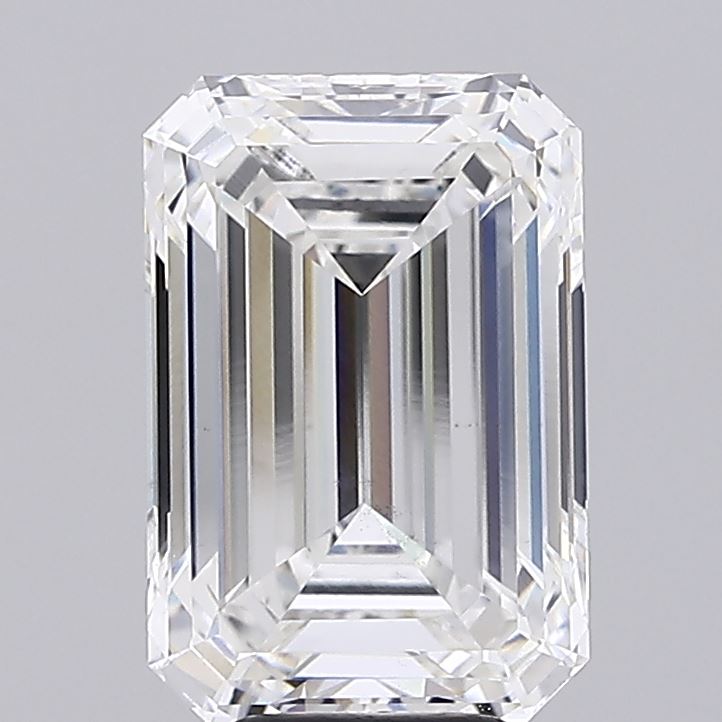 6.02 ct. emerald Lab Grown Diamond front image